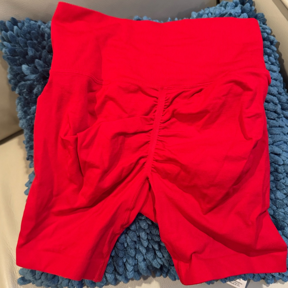 Women's Red Shorts